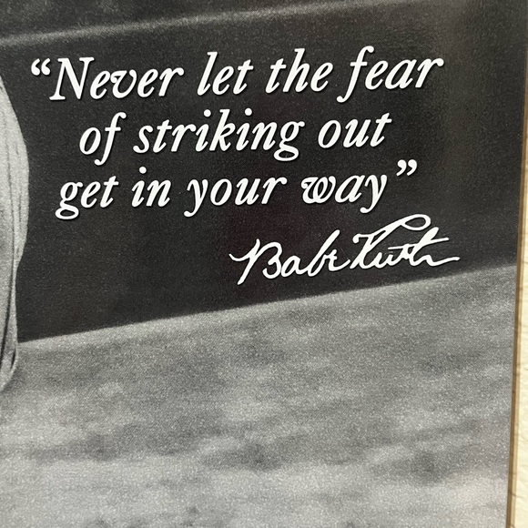 Vintage Babe Ruth Metal Sign - Picture 4 of 8